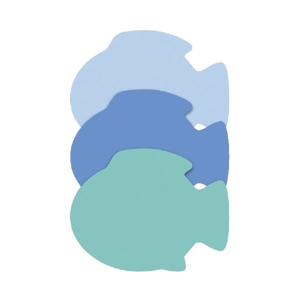 （まとめ）スリーエム ジャパン Post-it シルエット サカナ(×20セット)