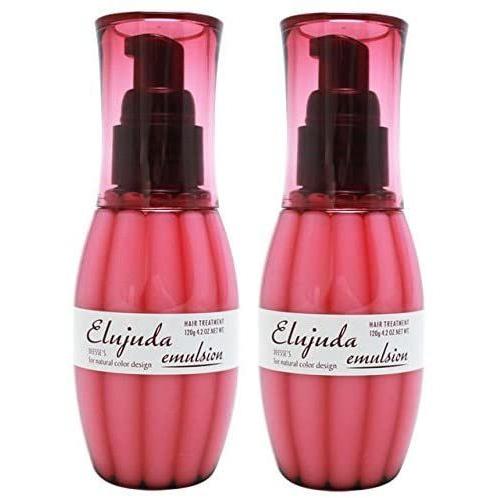 【お得2個セット】ミルボン エルジューダ エマルジョン120g【細い髪用】メガ割 洗い流さないトリートメント 乳液 ヘアケア 美容室 サロン専売品 クリームタイプ ヘアパック ダメージケア ヘアオイル