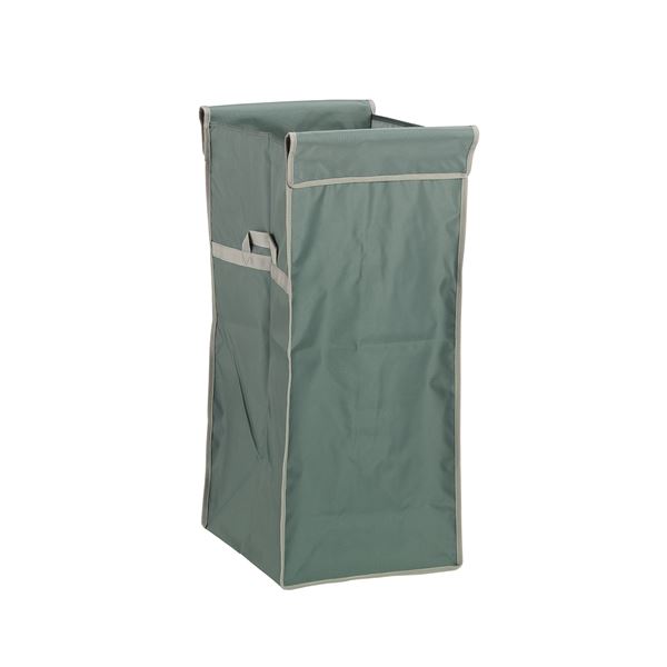 (まとめ) 本体別売 システムカート 運搬カート用品 替袋E 灰 ナイロン製×2セット 運搬用 キャリーカート 集積カート