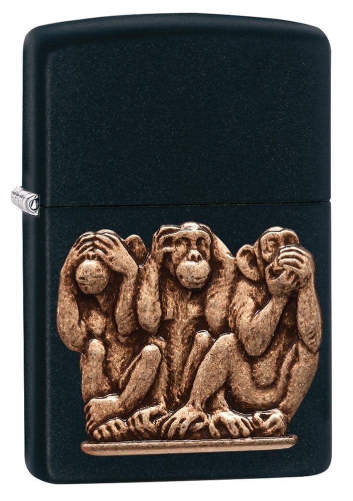 ZIPPO(ジッポー) Animal (アニマル) ライター 日本未発売 29409 Black Matte Monkey [並行輸入品] 5,264円