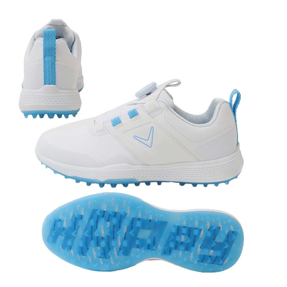 シェブネオン スパイクレス レディース ホワイト/ブルー C25986230 2025