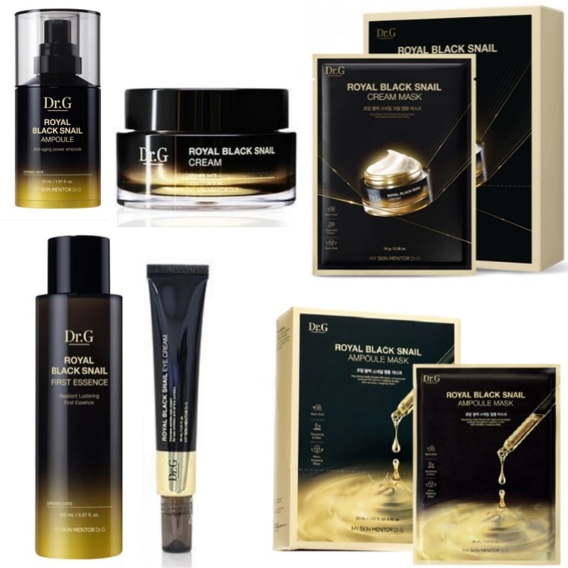 ロイヤルブラックスネイル美容液30ml/クリーム50ml/アンプルマスクパック（10枚入り）/アイクリーム（30ml）/クリームマスクパック（10枚入り）/韓国人気コスメ/韓国の人気コスメおすすめ