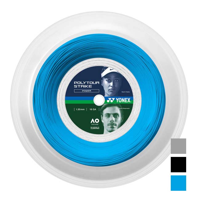 ヨネックス(YONEX) ポリツアーストライク(1.20／1.25／1.30mm)200Mロール 硬式テニスポリエステルPTST120／125／130-2並行輸入品