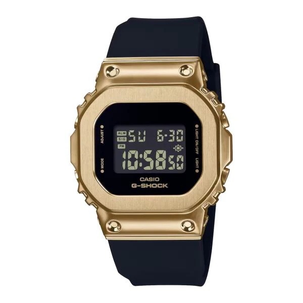腕時計 G-SHOCK ジーショック GM-S5600GB-1JF レディース デジタル ゴールド ブラック CASIO カシオ 国内正規品