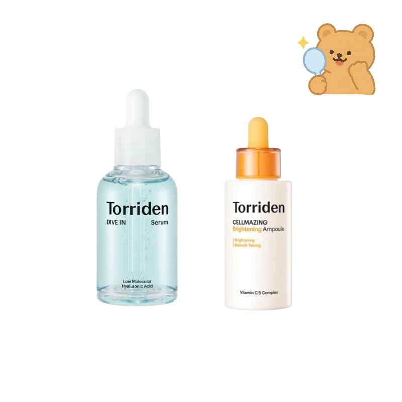 ダイブイン低分子ヒアルロン酸セラム50ml+セルメイジングビタCブライトニングアンプル30ml