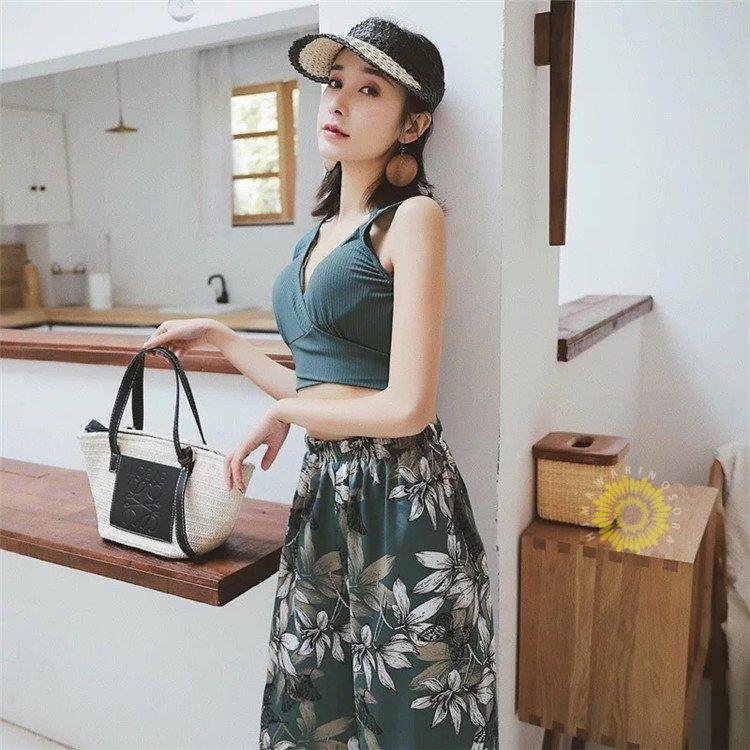 （出荷が迅速である）水着 レディース スカート水着 3点セット レース 花柄 体型カバー 水着 ドット水着 スイムウエア ビーチウェア 水泳 小胸 水着 可愛い 水着