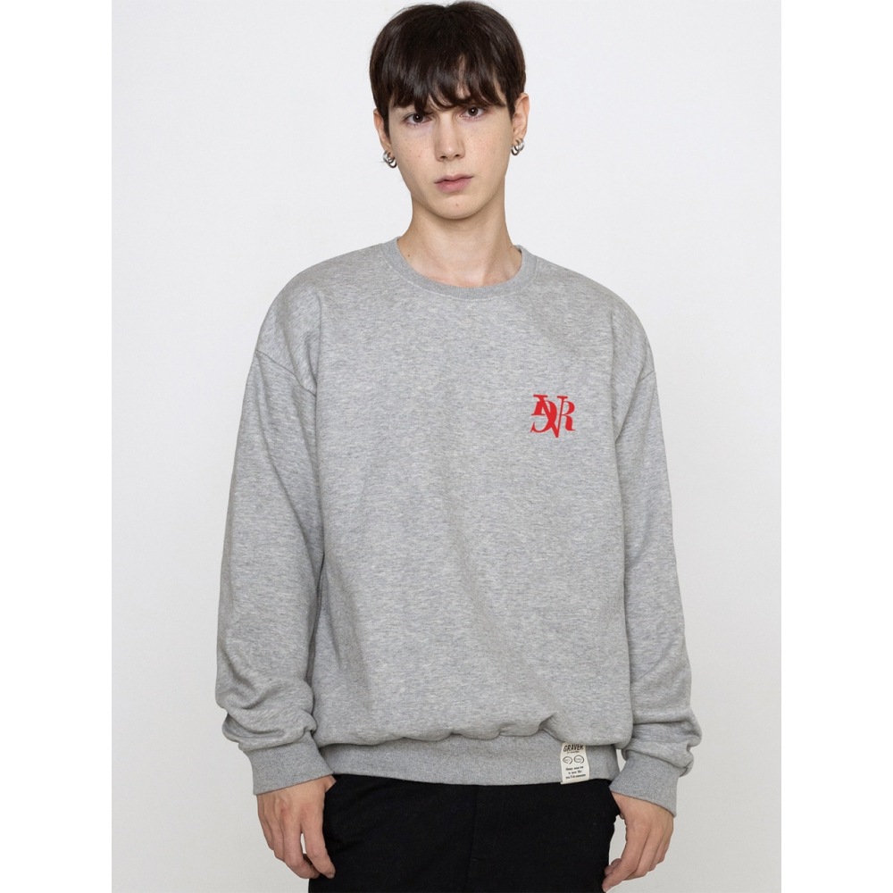 GRAVER スモールレタリング ロゴ マンツーマングレー 7,709円