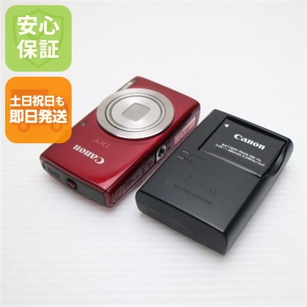美品 IXY 180 レッド コンデジ Canon 225