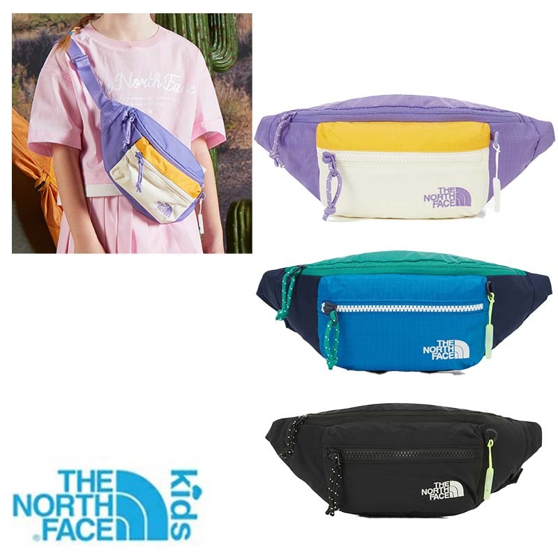NN2PR11 KS WAIST BAG L ミニ クロスバッグ 斜め掛け ショルダーバッグ 男の子 女の子 キッズ ジュニア 子供 小学生 サコッシュ 軽い 兼用 携帯入れ 韓国