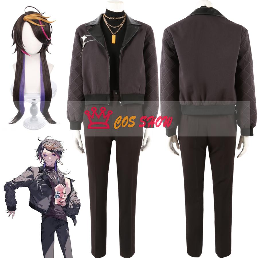 新品販売!バーチャルYouTuber VTuber Sakura Bloom 2026 Shu Yamino 闇ノシュウ コスプレ衣装 cosplay 仮装 オーダーメイド製作可能 イベント ハロウィ