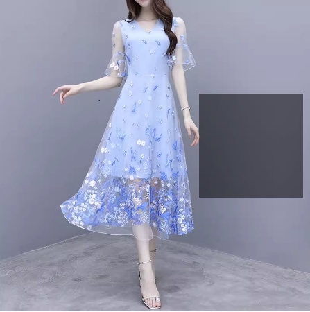 ワンピース ロングワンピース ロング ロング丈 透け感 快適 着心地 かわいい 大人可愛い きれいめ 上品 おしゃれ お洒落 大人女子 こなれ感 ラブリー キュート ガーリー ルーズ 個性的 セクシー