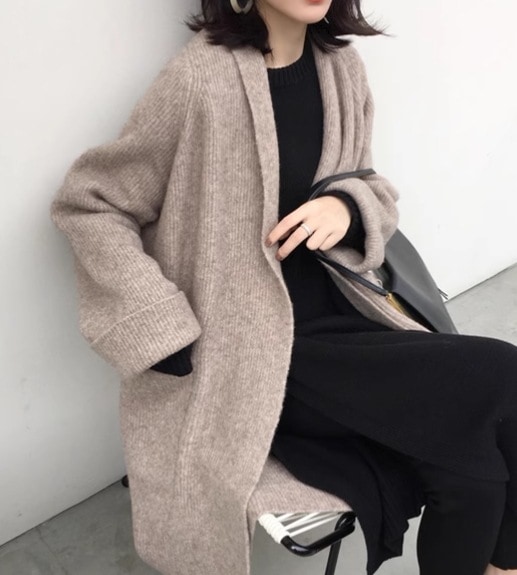 レディース トップス ニット カーディガン 羽織 ロング ストレート ベルト ウエストマーク ウエストリボン 前開き かわいい 大人可愛い きれいめ シンプル カジュアル 上品 おしゃれ ラフ クール