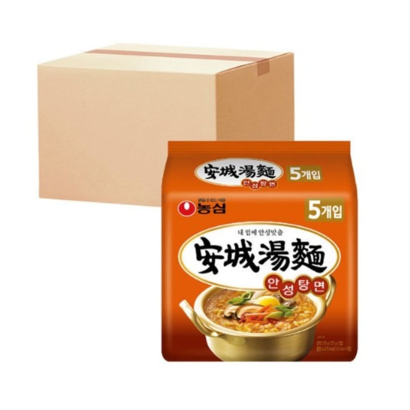 安城湯麺 125g 5個入り マルチパックX 8個 BOX
