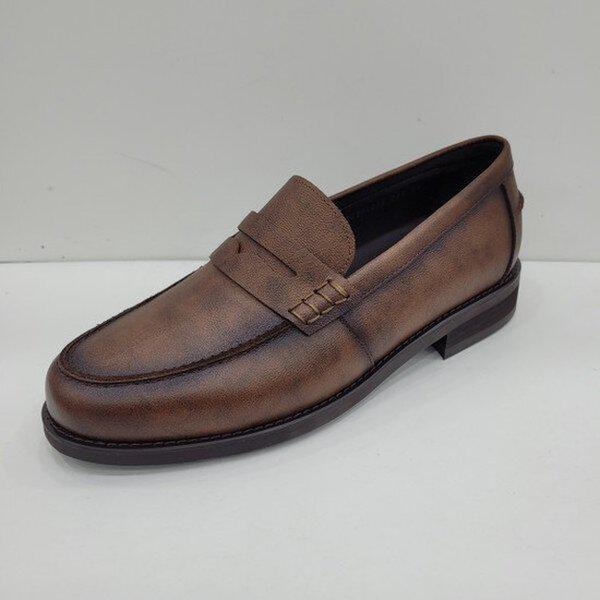 男性用 履きやすい ベーシック ドレス ローファー 3cm PFCSHL058_US