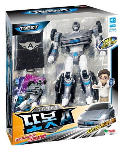 トボット/TOBOT/ニュートボットA/スペシャルパック/現代 アイオニック6/自動車/ロボット/LED ライト機能/トポン/キャラクターカード3種付/合体ロボット/韓国/変身ロボット/新型/正品