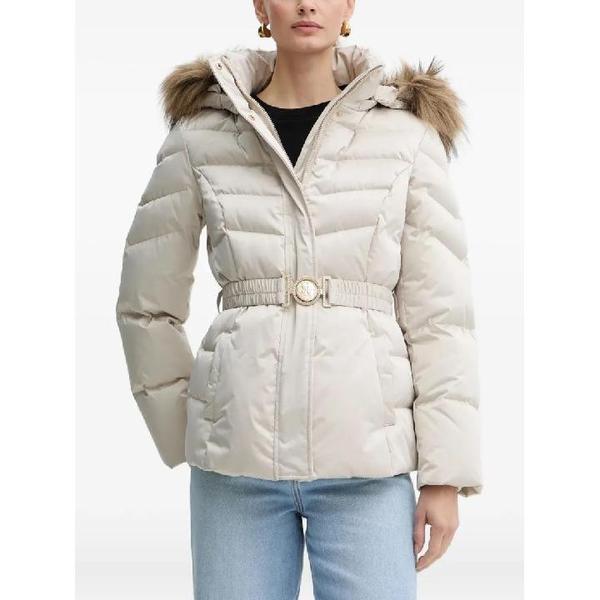 25 FW ファー トリム ベルト ジャケット W5BL31W2802 TP444642299