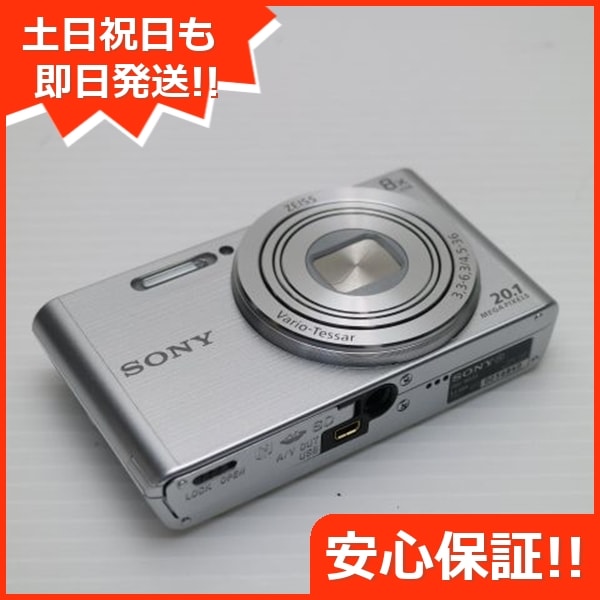 超美品 DSC-W830 シルバー SONY 9