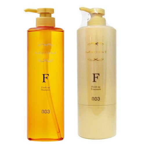 ナンバースリー 003/ミュリアム ゴールド/ミュリアム シャンプー F 660ml & トリートメント 620g ボトルセット