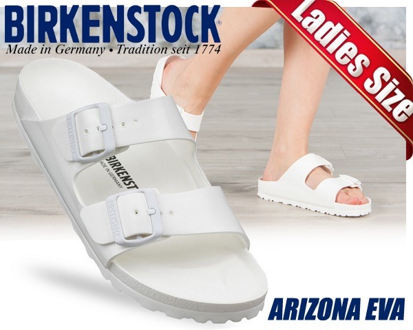 アリゾナ ウォッシャブル サンダル 軽量 129443 ARIZONA EVA WHITE