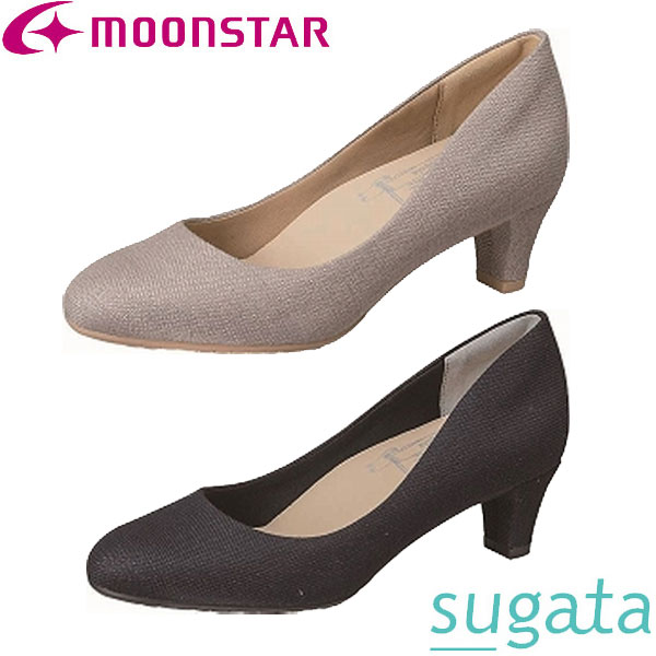ムーンスター moonstar sugata パンプス MS SGT501 3E 歩きやすい スガタ 抗菌防臭 MSSGT501 レディース