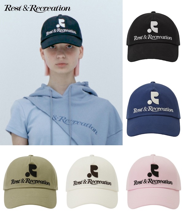 【Rest&Recreation】★人気★ロゴボールキャップ セール】Rest&Recreation/レスト＆レクリエーション LOGO COTTON