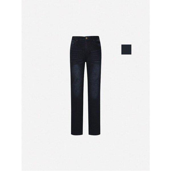 共用エンボスウォッシング起毛スリムデニムパンツ (NQI606)