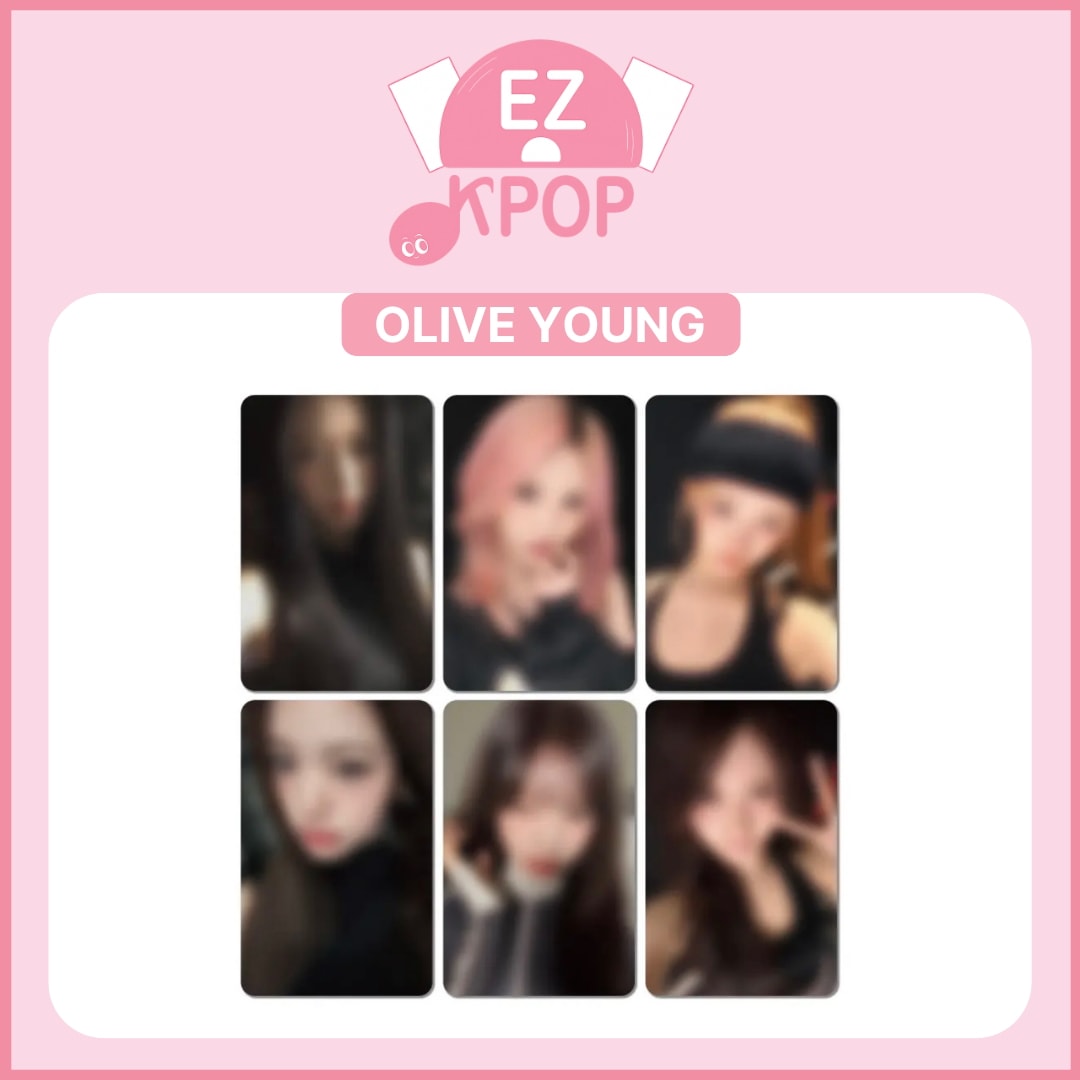【6種セット/OFFLINE】 IVE REVIVE+ OLIVEYOUNG ラキドロ LUCKYDRAW 公式特典トレカ PHOTOCARD