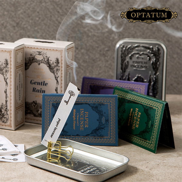 OPTATUM [9種の香り] ペーパーインセンストライアルキット - お香
