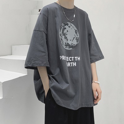 トップス Tシャツ メンズファッション 春 夏 半袖 大きいサイズ XL 2XL ビッグシルエット ブラック ホワイト ゆったり ゆる シンプル カジュアル デート 4色展開 おしゃれ