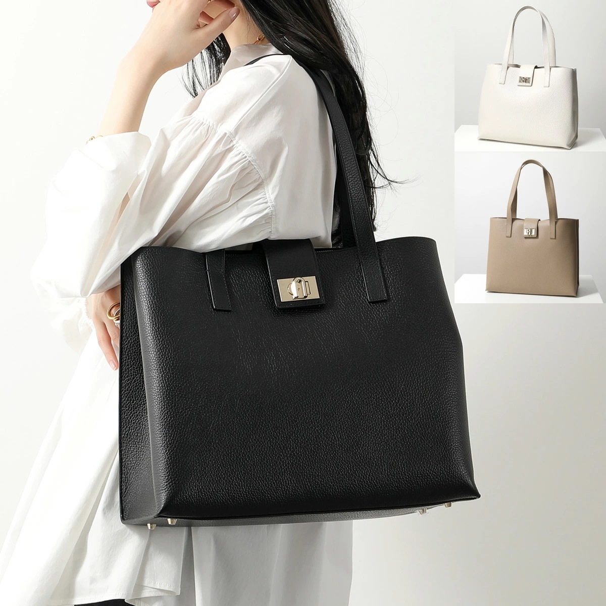 Furla フルラ トートバッグ 1927 WB01099 HSF000 レディース レザー メタルアーチロゴ 鞄 カラー3色