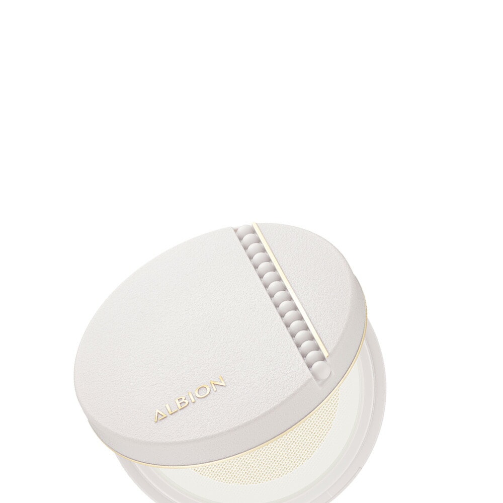【国内正規品】 ALBION/アルビオン ファイン シルキークォーツ フェイスパウダー 6.0g（パフ付ケース セット）