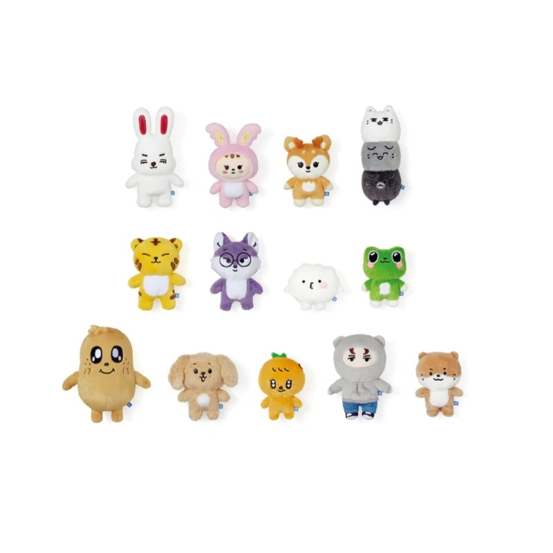 [在庫あり] SEVENTEEN SVT - OFFICIAL CHARACTER MINITEEN MD PLUSH TOY ぬいぐるみ 新品未開封