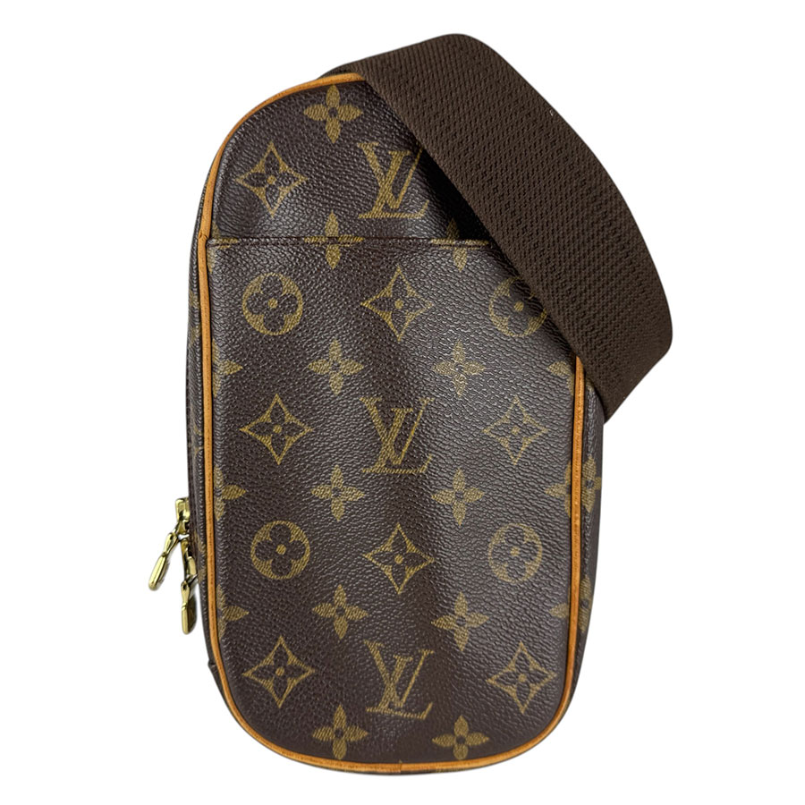 ルイ ヴィトン LOUIS VUITTON ボディバッグ モノグラム ポシェット ガンジュ モノグラムキャンバス ブラウン メンズ M51870 z9105