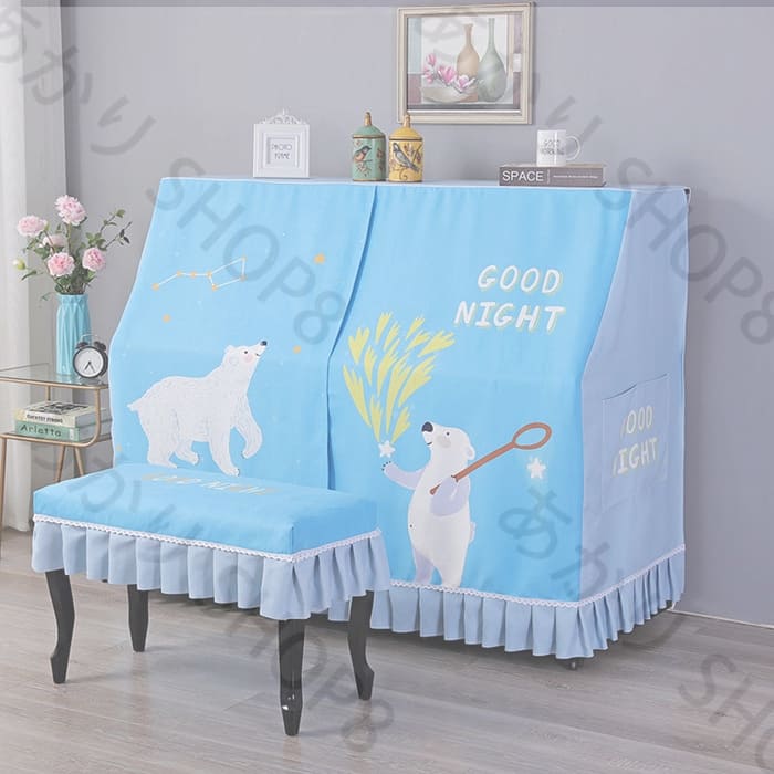 早割価格ピアノカバー フルカバー 椅子カバー付き アップライトピアノ 天板間口148～153CM対応 防塵カバー おしゃれ ピアノトップカバー 保護カバー トップカバー アップライト ピアノカバー フ