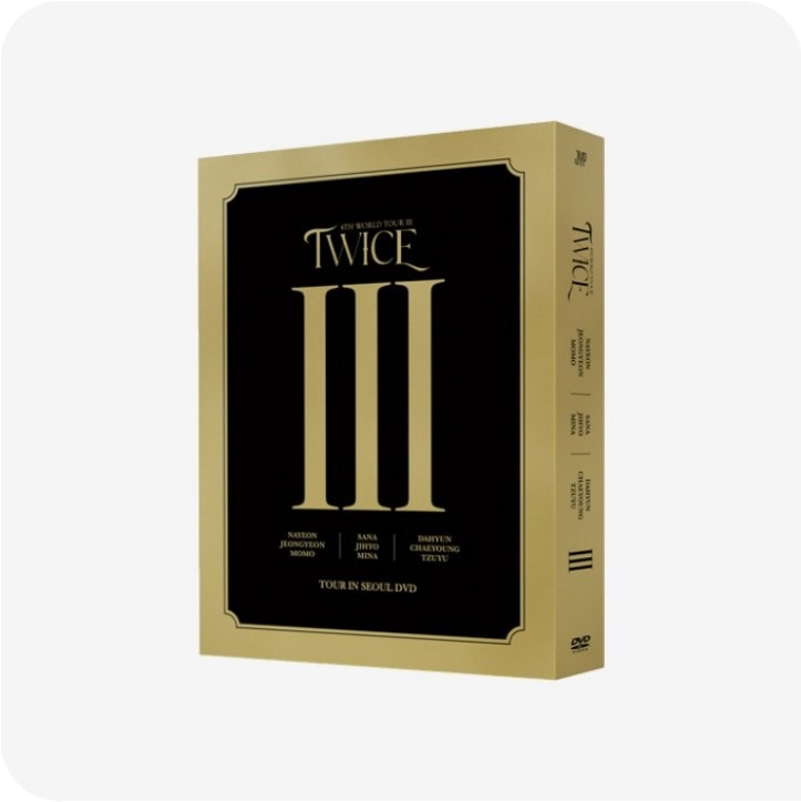 [正品] TWICE - 4th WORLD TOUR 3 IN SEOUL DVD