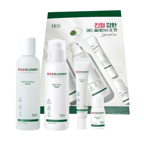 レッド ブレミッシュ フォー メン トナー/フルード 2点セット[トナー200ml+フルード150ml+贈呈]