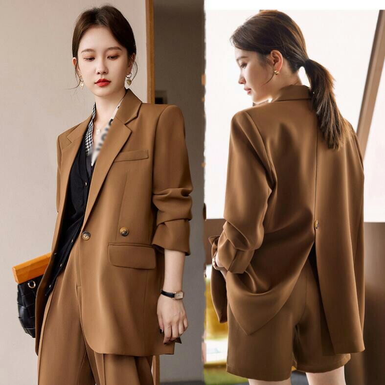 通勤 就活 カジュアル 入園 リクルートスーツ フォーマルスーツ 卒業 着痩せ 入学式 面接スーツ 2点 ビジネススーツ ジャケット+ロングパンツ パンツスーツ セレモニースーツ 可愛い きれいめ 卒