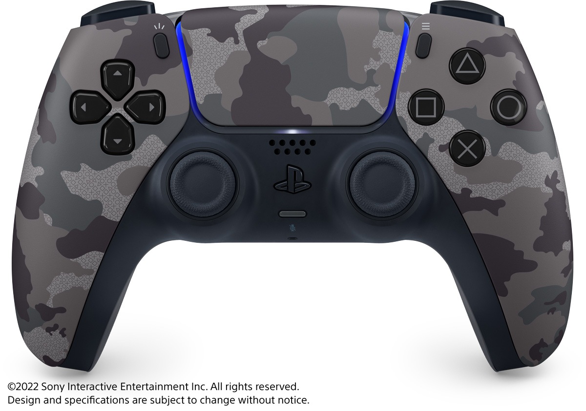 ソニー・インタラクティブエンタテインメント 【PS5】DualSense(R) ワイヤレスコントローラー　グレー カモフラージュ CFI-ZCT2J05 PS5 デュアルセンス ワイヤレスコントロ