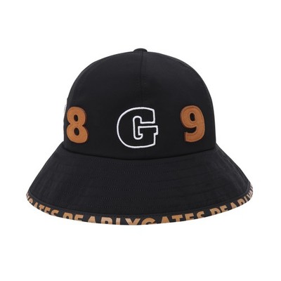 本物のPEARLY GATES GOLF レタリングストラップ付きバケットハット
