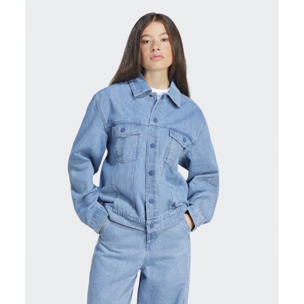 アディダスクセニアシュナイダー 3S ジャケット-ライトデニム/IS1742