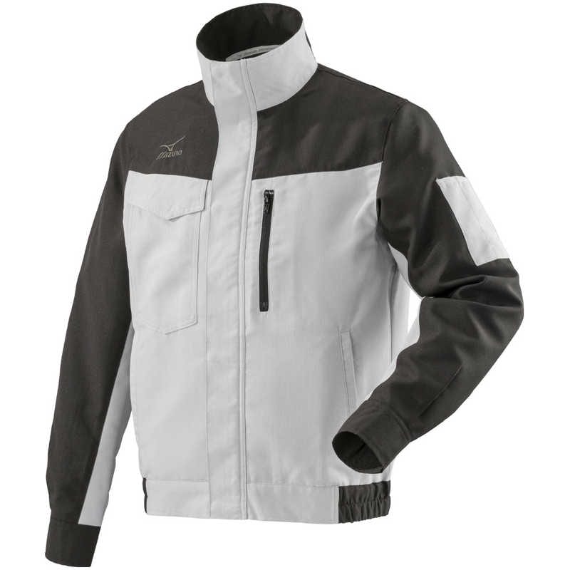 ミズノ　ワークジャケット(春夏向け) ［ユニセックス］ M 73：チャコールグレー×ベイパーシルバー　F2JE018373