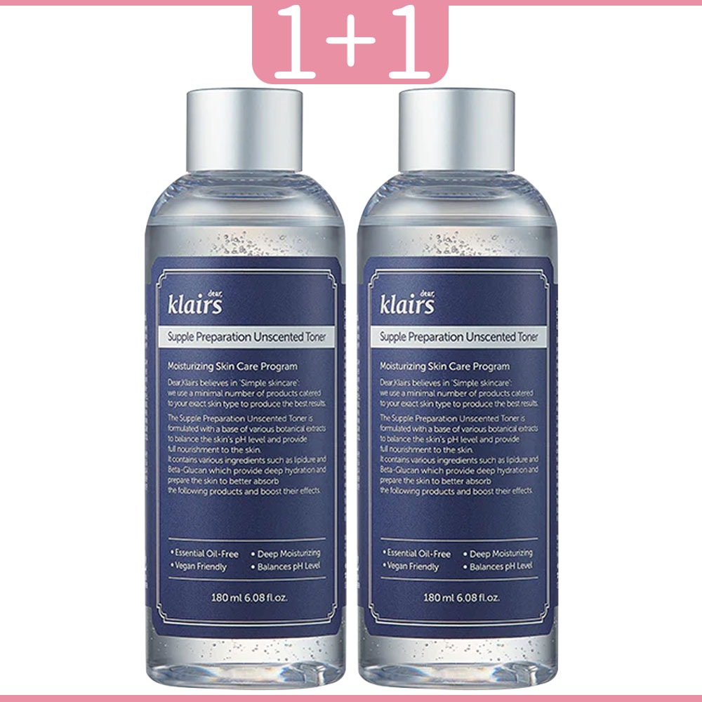 1+1 サーフルプレパレーションアンセンテッドトナー180ml supple preparation unscented