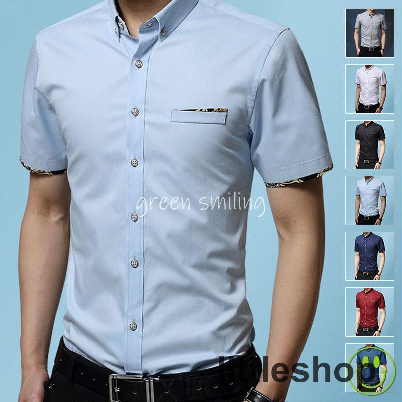 在庫限りワイシャツ シャツ 半袖シャツ メンズ カジュアルシャツ 柄物 トップス 開襟 服 おしゃれ ファッション 父の日