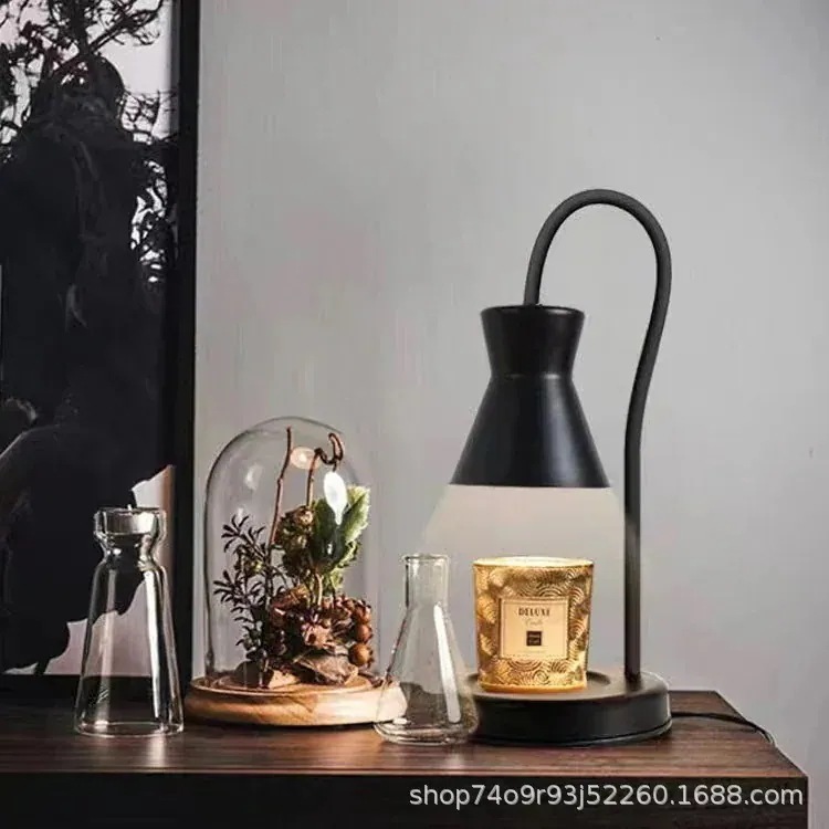 10個セットで割引価格 リフティング ワックス メルティング ランプ アメリカン シンプル ベッド ベッドサイド ランプ ディミング キャンドル ウォーマー メルティング キャンドル ランプ福