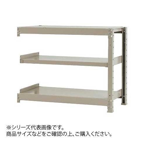 軽中量ラック 耐荷重200kgタイプ 連結 間口1200×奥行300×高さ900mm 3段 アイボリー 10,202円
