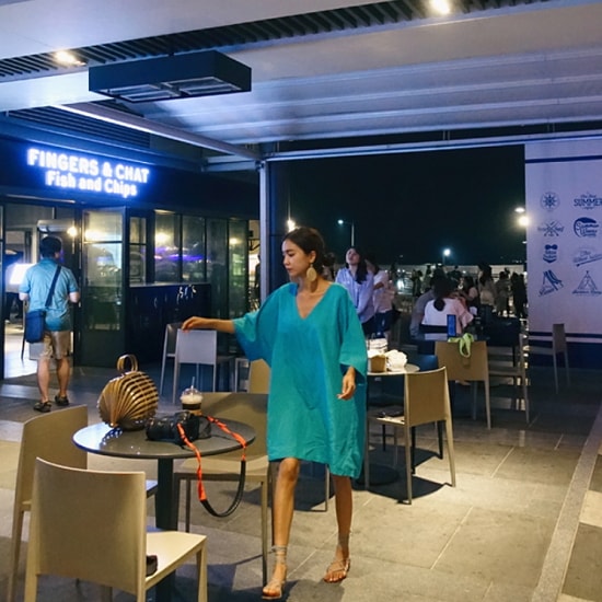 【取寄：納期2週間】ワンピース レディース ゆったり 5分袖 膝丈 ワンピース レディース ミモレ丈 サマードレス レディース ターコイズカラー ワンピース レディース ゆったり 5分袖 膝丈