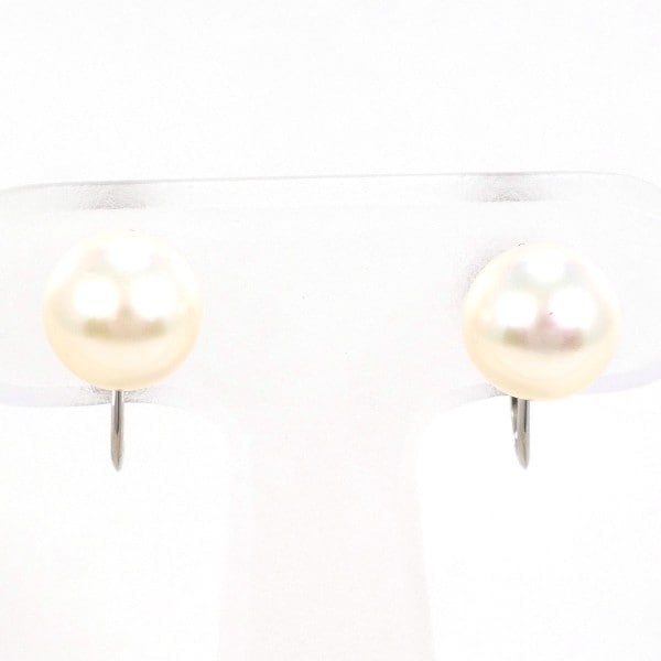 K14 14金 WG ホワイトゴールド イヤリング パール(真珠) ジュエリー 中古