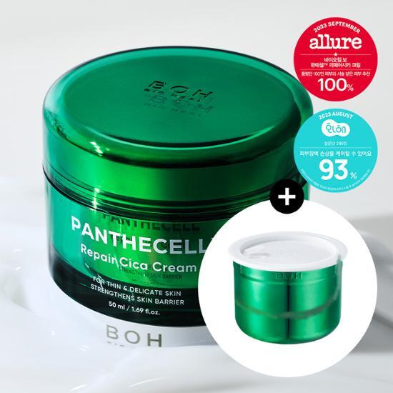 [BioHeal Boh] パンテセル リペア シカクリーム 50ml + 詰め替え用 50ml セット [オリーブヤング] [韓国]