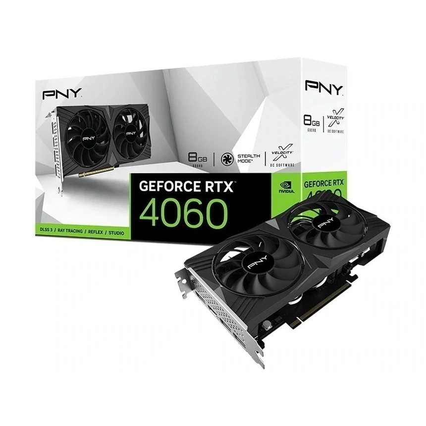 GeForce RTX 4060 8GB VERTO ダブルファン VCG40608DFXPB1 [PCIExp 8GB] グラフィックボード