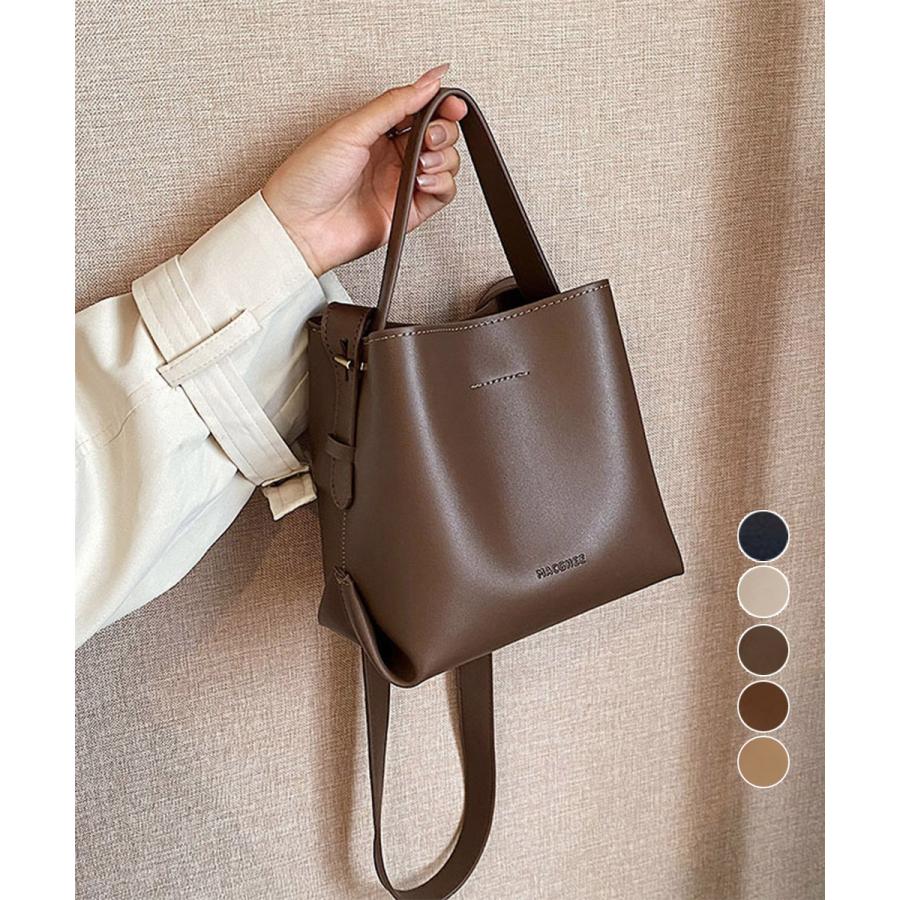 バッグ ショルダーバッグ 2wayバケットバッグ